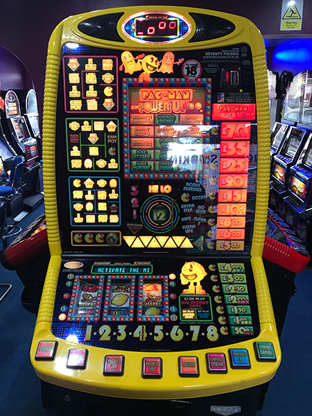 pac man fruit machine